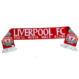 Liverpool Walk Alone Jacquard Scarf | Soccer Box
