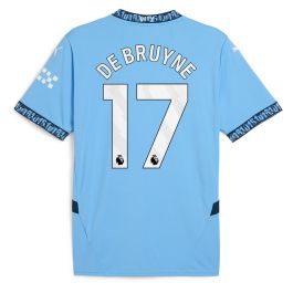 Man City DE BRUYNE 17 Home Shirt 24/25 | Official Puma Jersey