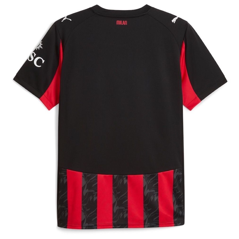 AC Milan T-shirt A Righe, Urban Collection Ii uniseks-volwassene T
