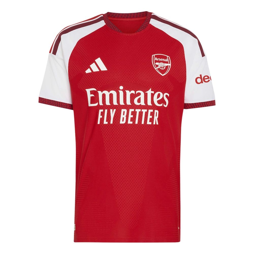 Arsenal Adidas Authentic Home Shirt 26/27 | Official Match Jersey