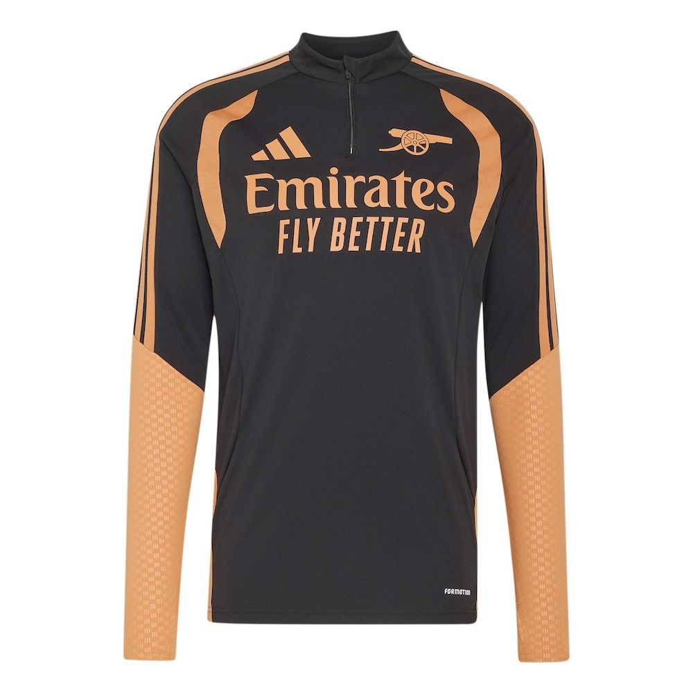 Arsenal Black Training Top 2026/27 | Adidas Football Training Top