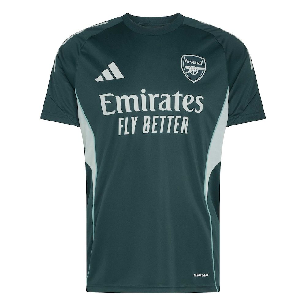 Arsenal Adidas Green Training Jersey 25/26 | Fast Global Shipping