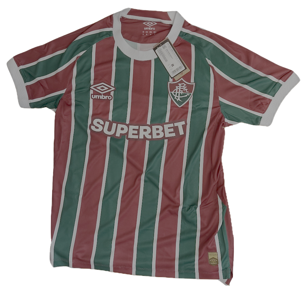 Fluminense★BRASIL★サッカーウェア★Mサイズ ★ Fluminense Home Jersey 2025 | Official Umbro Jersey | Low Stock