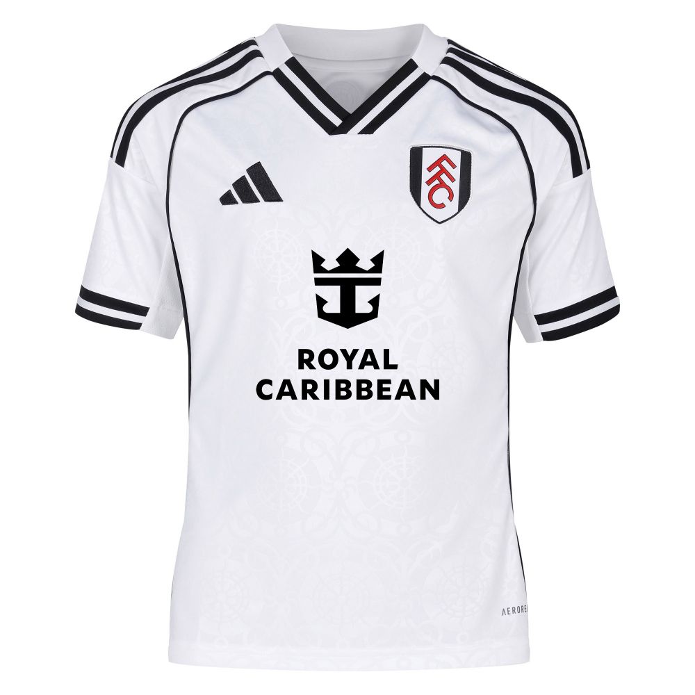 Adidas Fulham Kids Home Shirt 25/26 | Fast Delivery | Soccer Box
