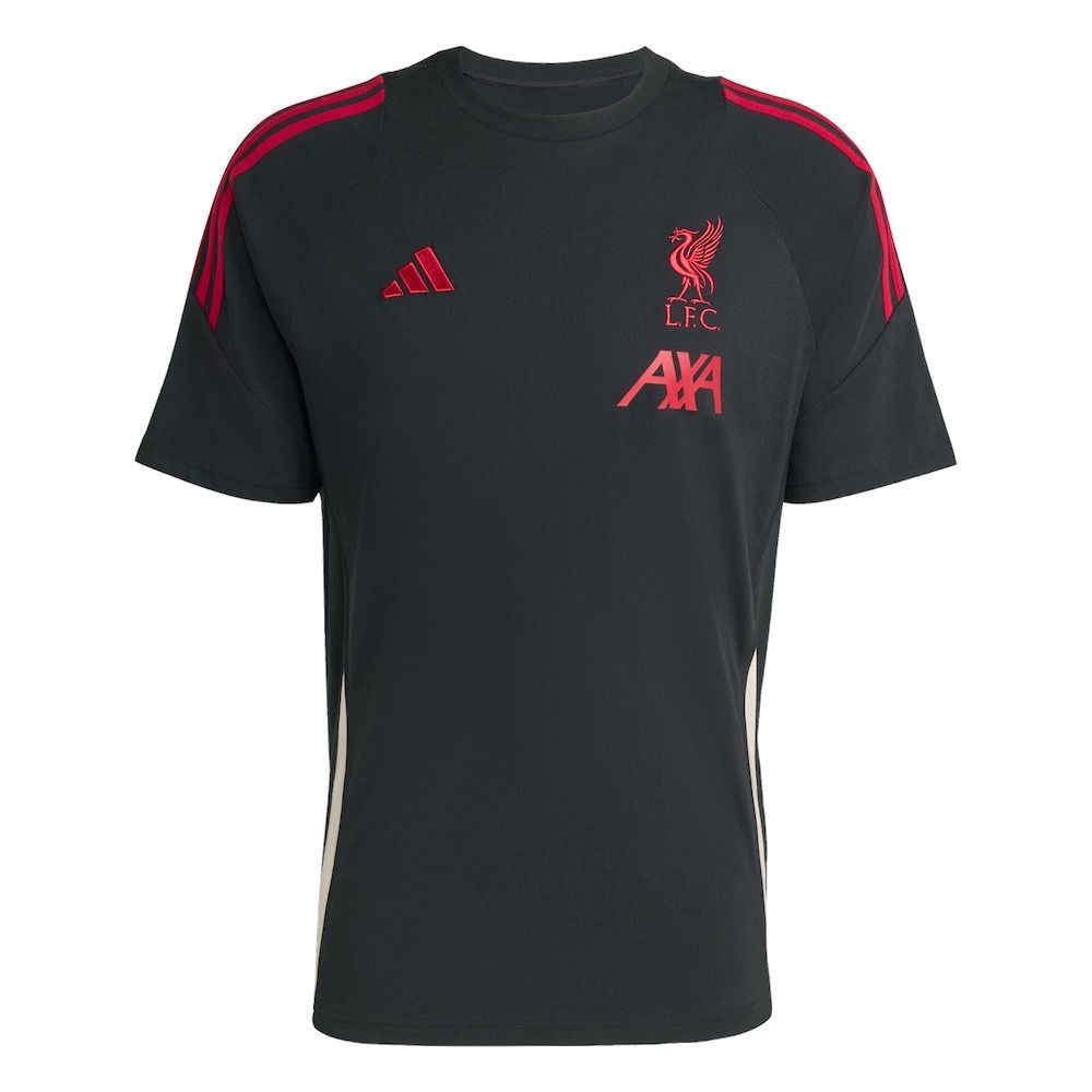 LFC Black Tee 25/26 | Official Adidas T-Shirt | Order at