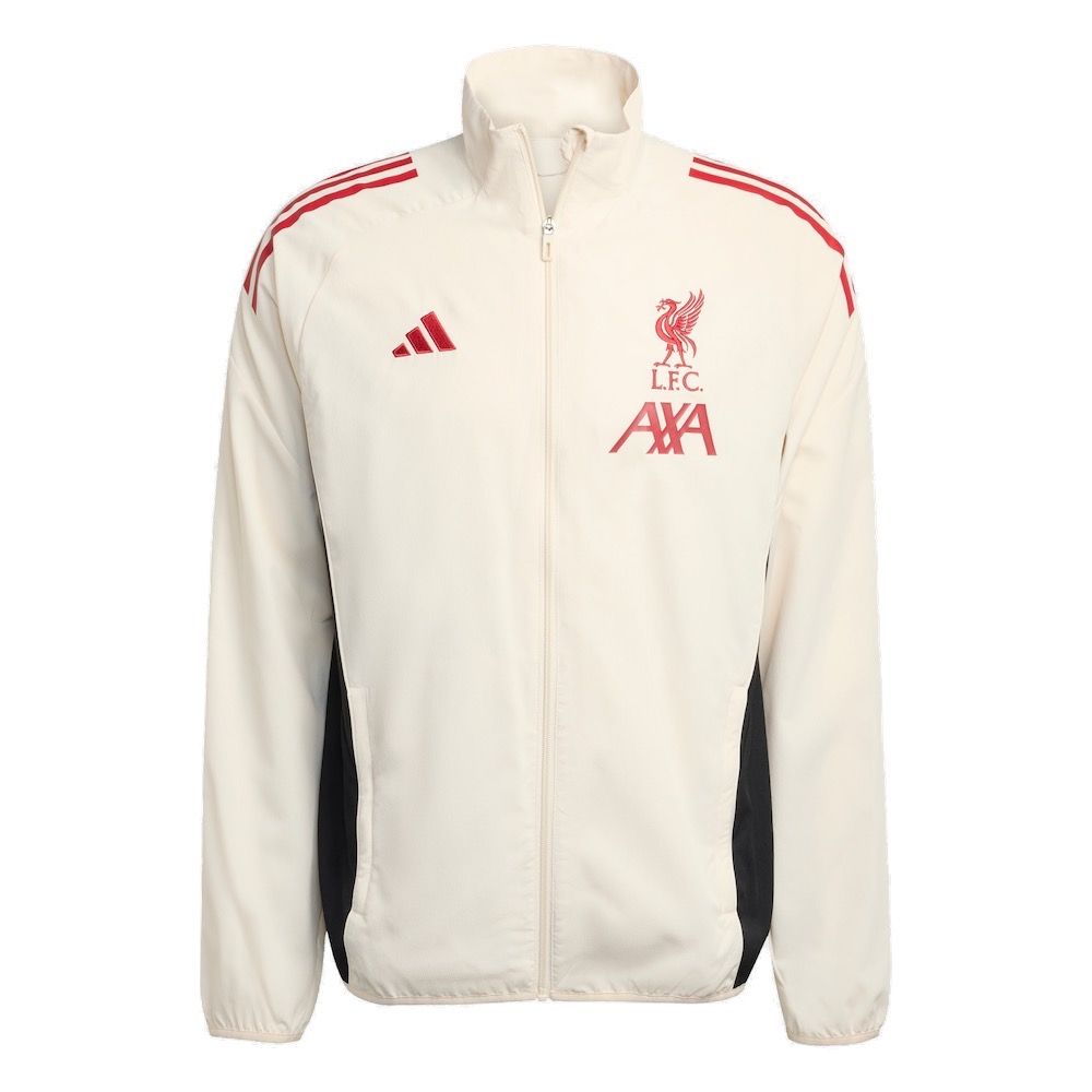 Liverpool Junior Cream Presentation Jacket 25/26 | Adidas Jacket