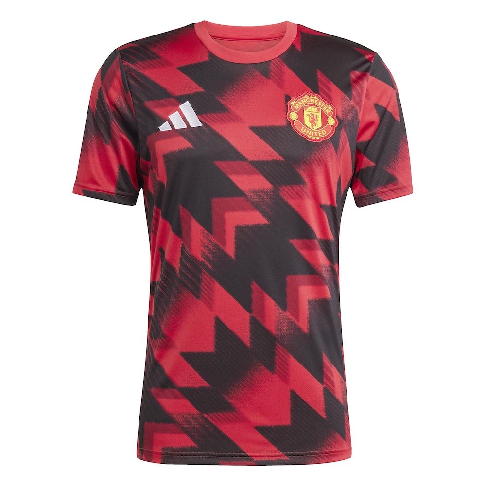 Man Utd Pre-Match Shirt 25/26 Official Adidas Jersey Order Now