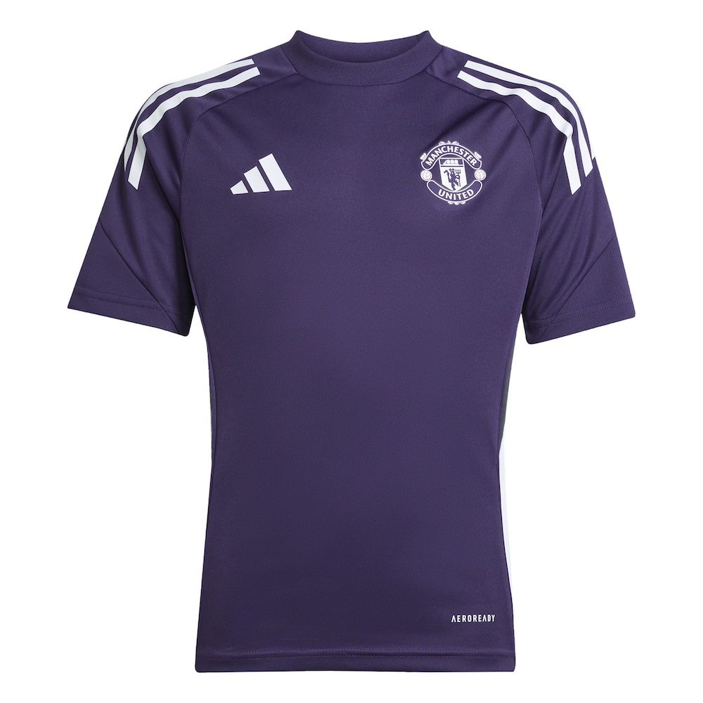 Manchester United Purple Training Jersey 25/26 Official Adidas