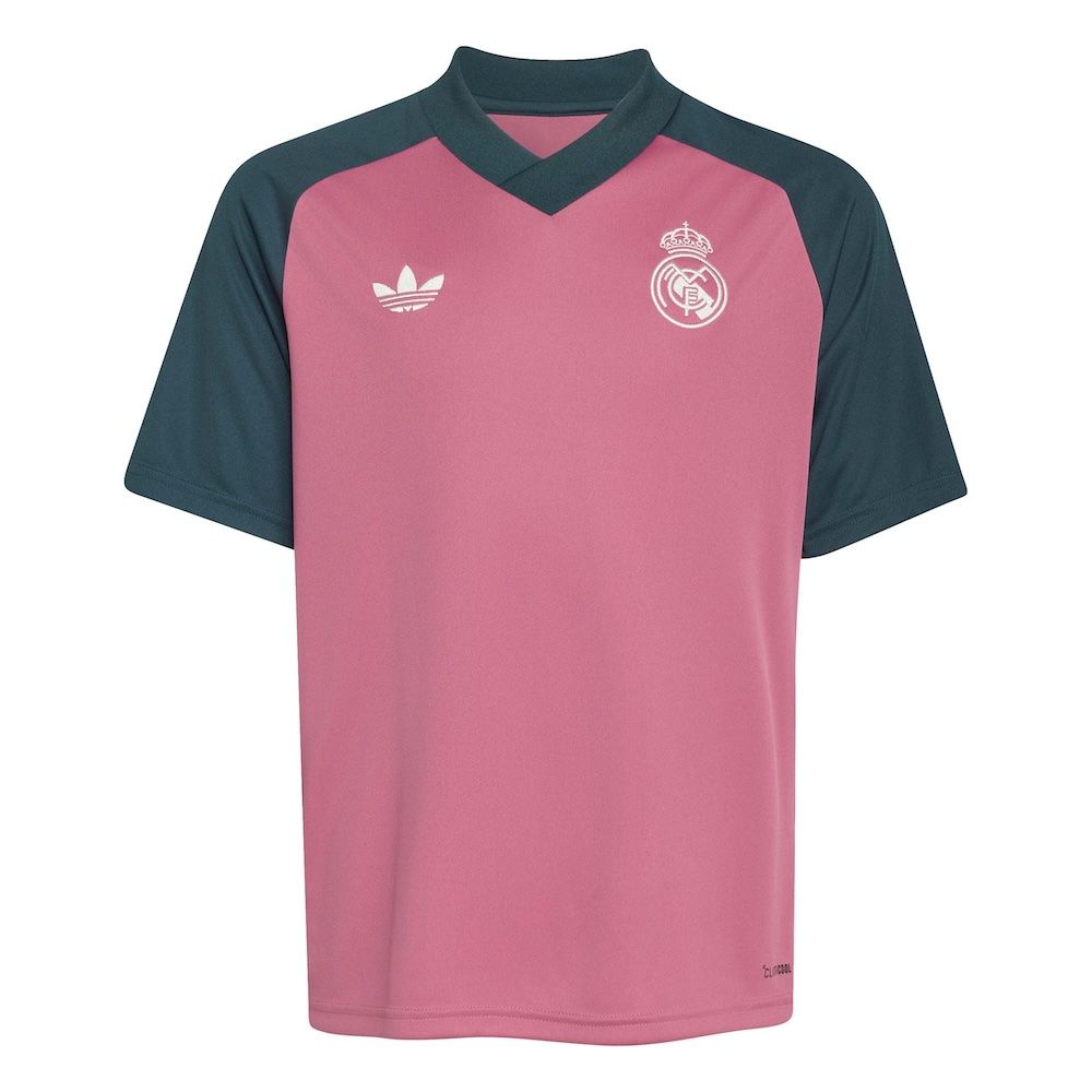 Real Madrid Kids Pink Pre-Match Jersey 2026/27 | Adidas Shirt