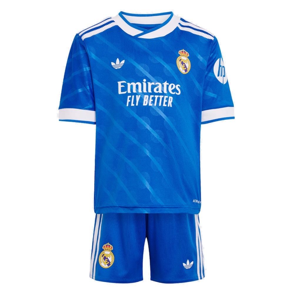 Real Madrid Third Jr Mini Kit 2025/26 Official Adidas Kids Kit