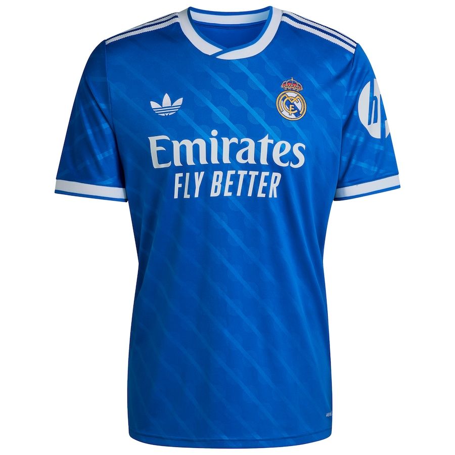 Real Madrid Third Shirt 25/26 Official Adidas Jersey Soccer Box