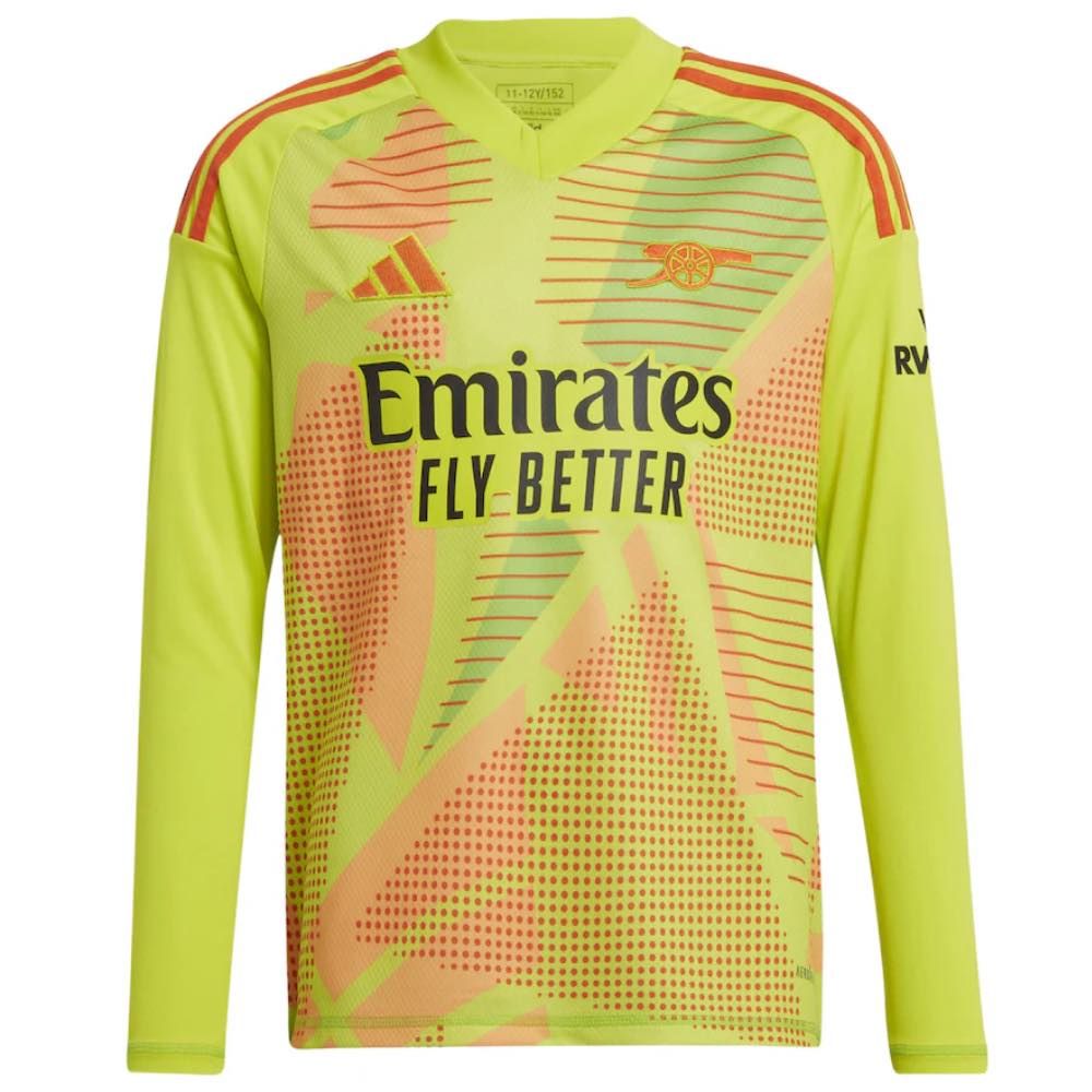 arsenal junior goalie kit