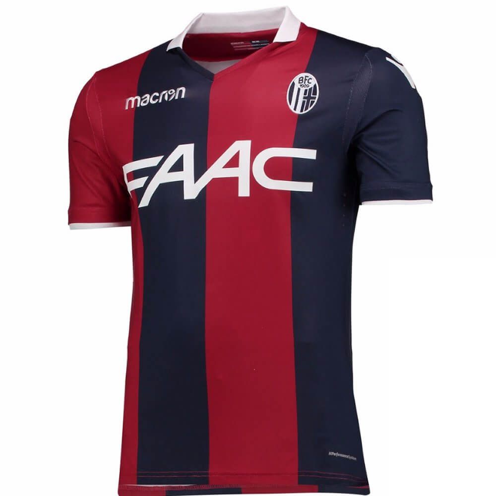 Bologna Home Shirt 2017/18 Official Macron Replica Jersey
