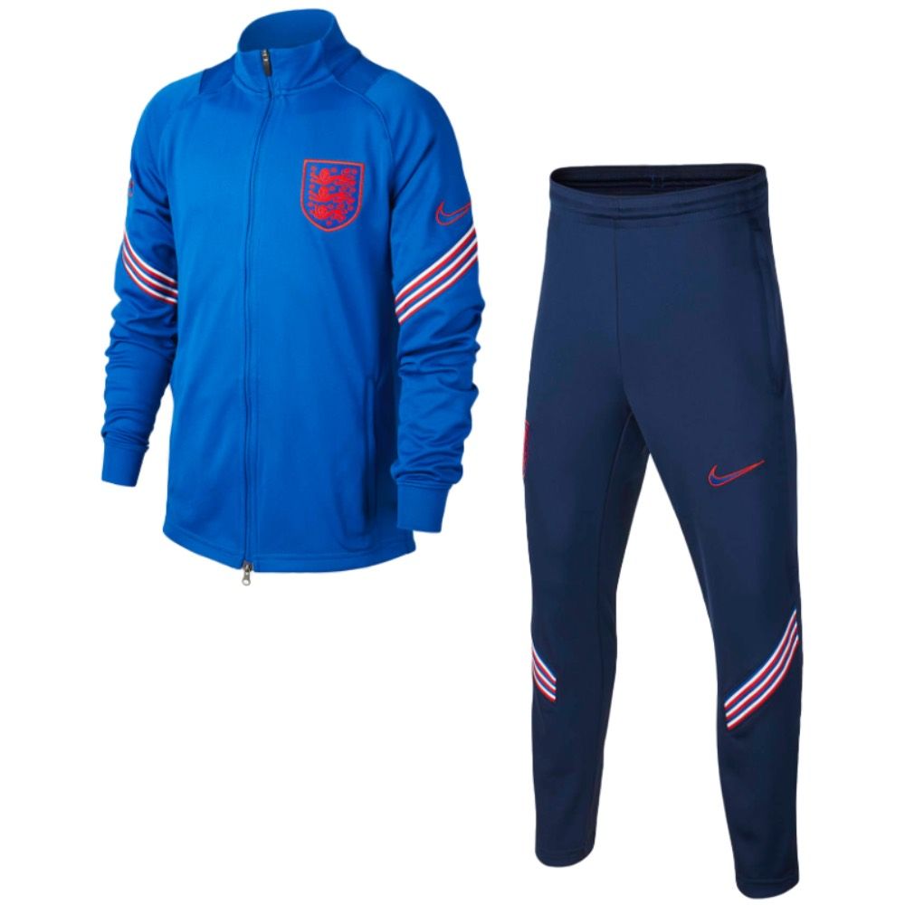 England Kids Blue Strike Tracksuit 2020/21 Official Nike Tracksuit