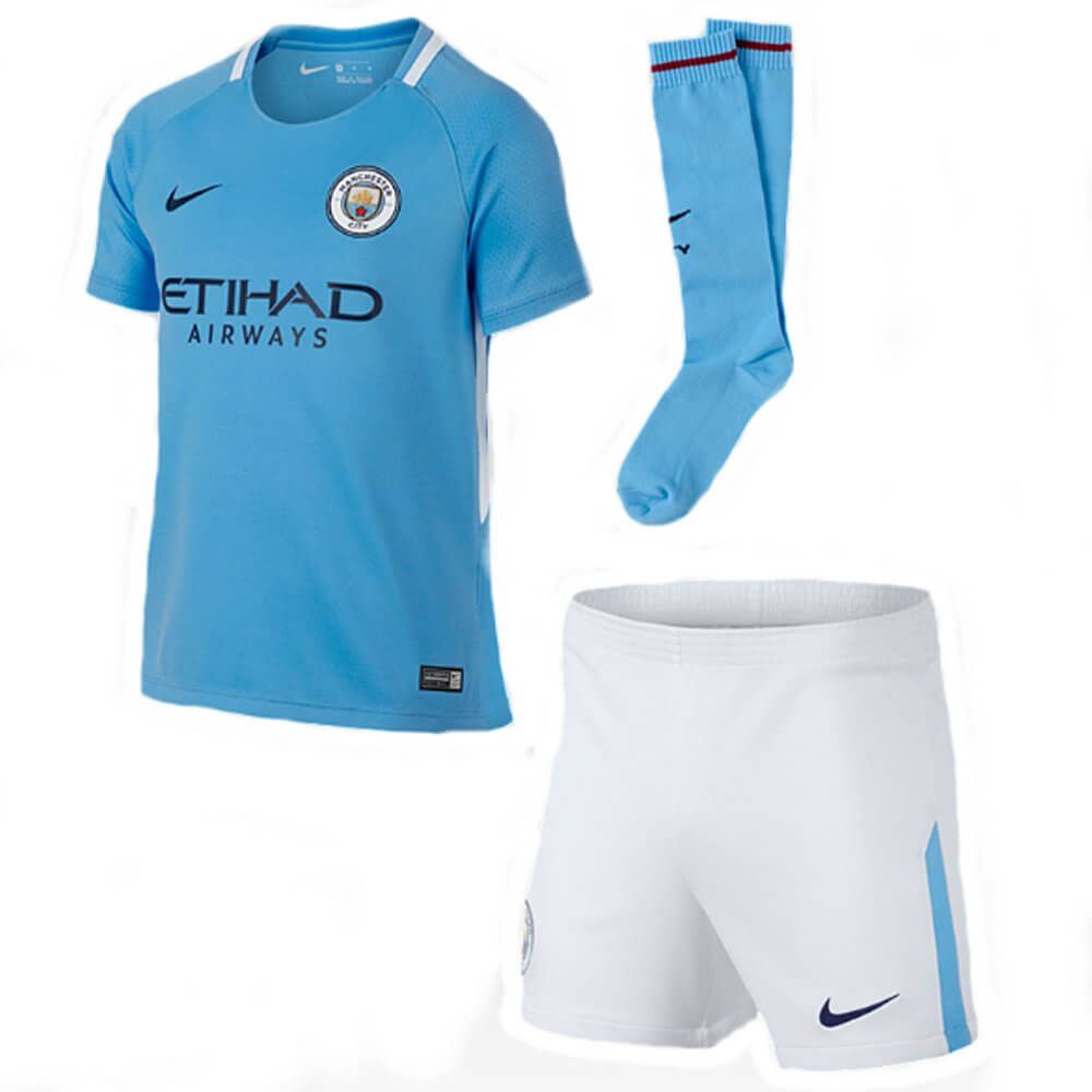 man city kids jersey