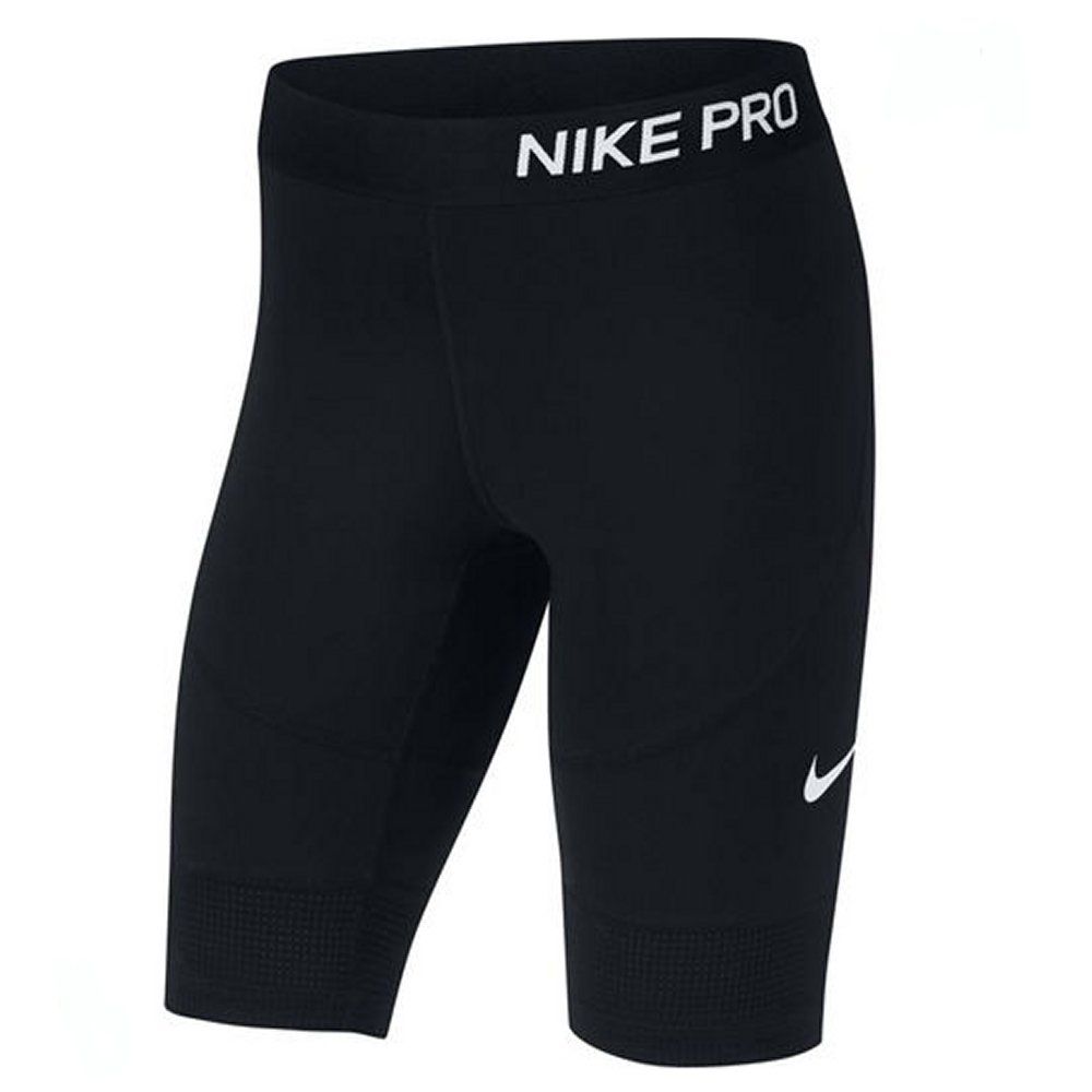 nike pro training shorts black