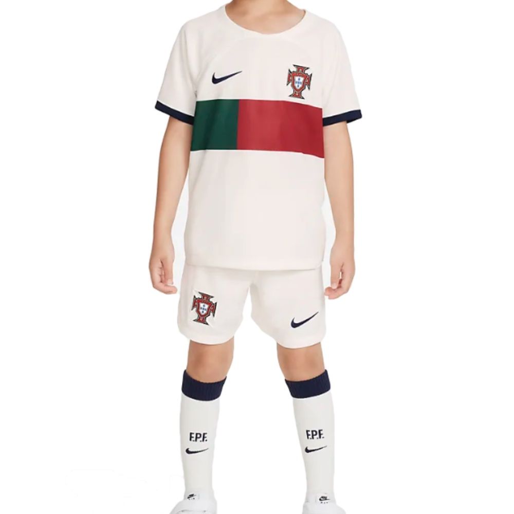 Portugal Kids Away Mini Kit 2022/23 | Official 2022 World Cup Kit