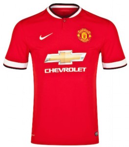 Man United Kit Manchester United Kids Home Shirt 2014 2015